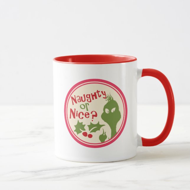 Dr. Seuss | Die Kneipe - Naughty oder Nice? Tasse (Rechts)