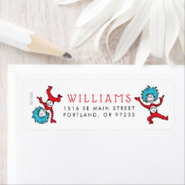 Dr. Seuss, die zwei Dinge | Twins Baby Dusche