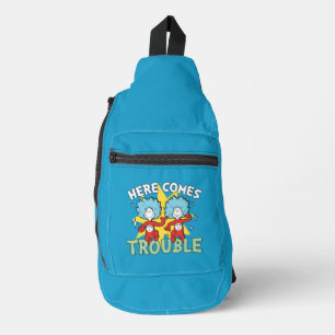 Dr. Seuss Ding Eins Ding Zwei Ärger Kommt Crossbody Bag