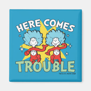 Dr. Seuss   Ding Eins Ding Zwei Ärger Kommt Magnet