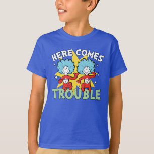 Dr. Seuss   Ding Eins Ding Zwei Ärger kommt T-Shirt