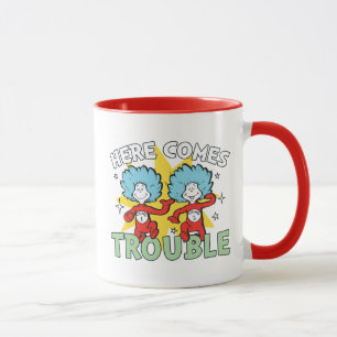 Dr. Seuss Ding Eins Ding Zwei Ärger Kommt Tasse