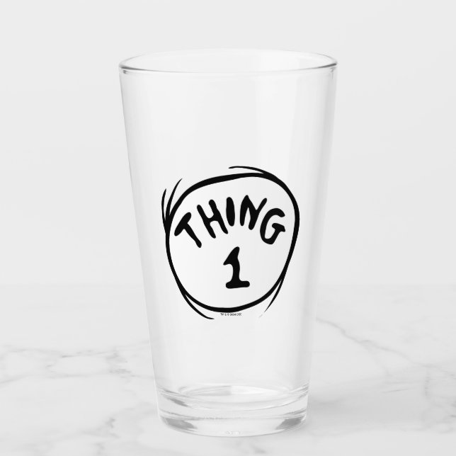 Dr. Seuss | Ding Eins Ding Zwei - Ding Eins Glas (Vorderseite)