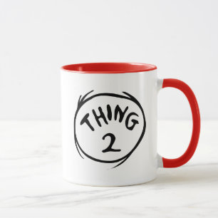 Dr. Seuss Ding Eins Ding Zwei - Ding Zwei Tasse