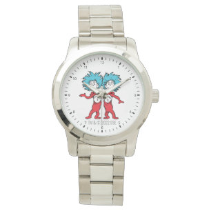 Dr. Seuss Ding Eins Ding Zwei Stehend Armbanduhr