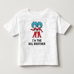 Dr. Seuss Ding Eins Ding Zwei Zwillinge   Großer B Kleinkind T-shirt