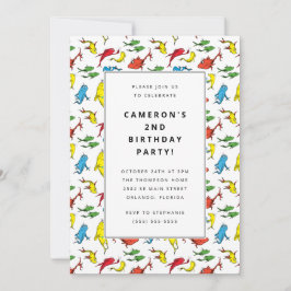 Dr. Seuss - Ein Fisch, zwei Fische | KINDERGEBURTS Einladung