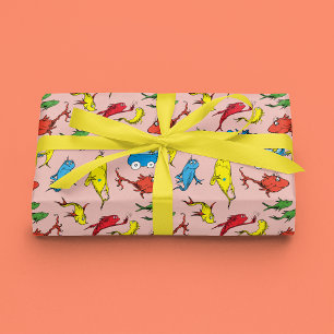 Dr. Seuss   Ein Fisch Zwei Fische Muster Geschenkpapier Set