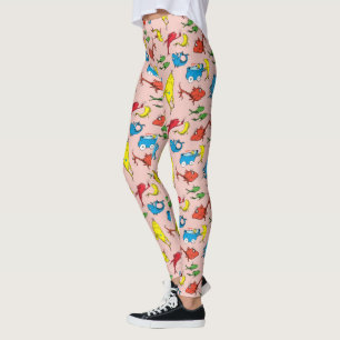 Dr. Seuss   Ein Fisch Zwei Fische Muster Leggings