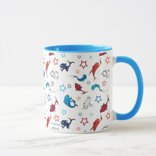Dr. Seuss Ein Fisch Zwei Fische Sternenmuster Tasse