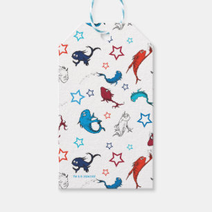 Dr. Seuss Ein Fisch Zwei Fische Sternmuster Geschenkanhänger