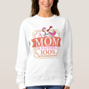 Dr. Seuss   Eine Mama ist zu 100% erschöpft Sweatshirt