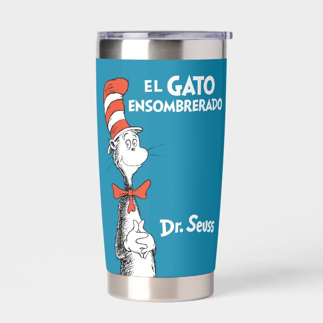 Dr. Seuss El Gato Ensombrerado Spanisch Thermobecher (Links)