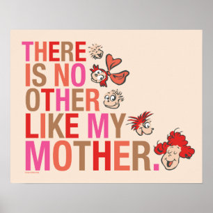 Dr. Seuss Es gibt keine andere wie meine Mutter Poster
