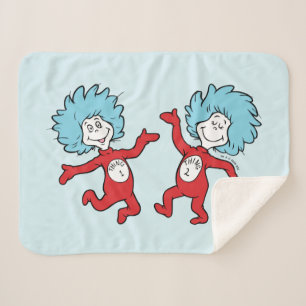 Dr. Seuss Figur 1 und Figur 2 Sherpadecke