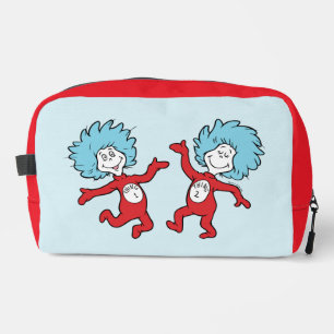 Dr. Seuss Figur 1 und Figur 2 Waschbeutel