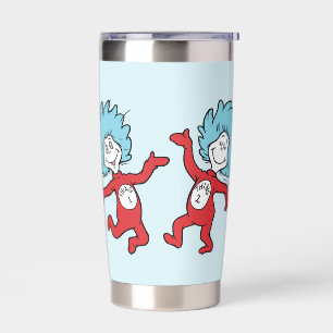 Dr. Seuss Figuren 1 und 2, auch bekannt als Ding 1 Thermobecher