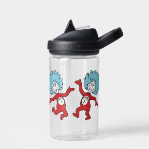 Dr. Seuss Figuren 1 und 2, auch bekannt als Ding 1 Trinkflasche