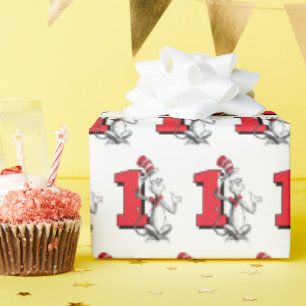 Dr. Seuss - Figuren Kindergeburtstag Geschenkpapier