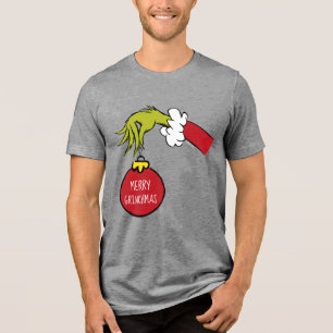 Dr. Seuss Fröhliches Grinchweihnachten Tri-Blend Shirt