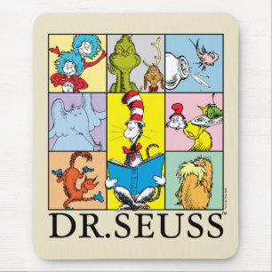Dr. Seuss   Geschichten Grafik Mousepad