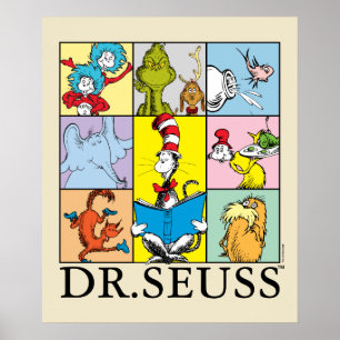 Dr. Seuss   Geschichten Grafik Poster