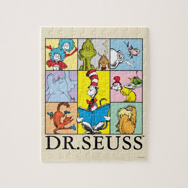 Dr. Seuss | Geschichten Grafik Puzzle (Vertikal)