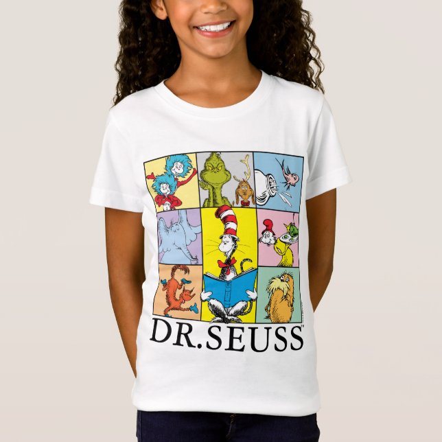 Dr. Seuss | Geschichten Grafik T-Shirt (Vorderseite)