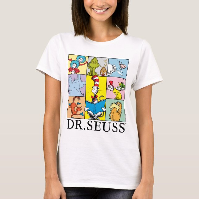 Dr. Seuss | Geschichten Grafik T-Shirt (Vorderseite)