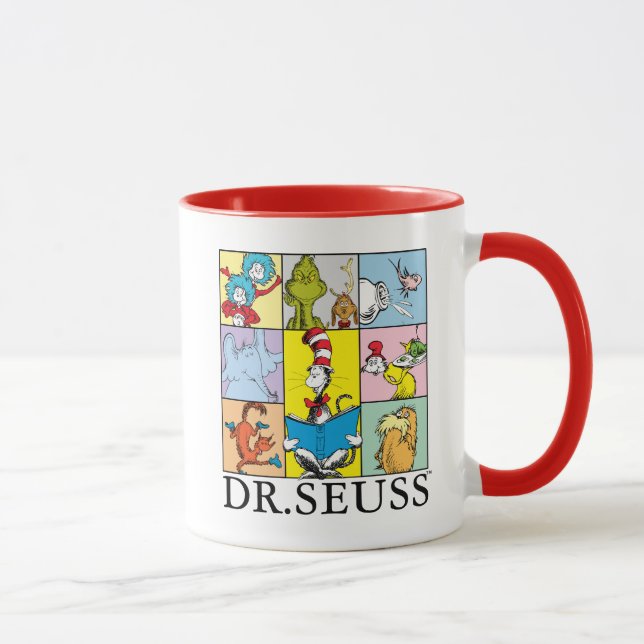 Dr. Seuss | Geschichten Grafik Tasse (Rechts)