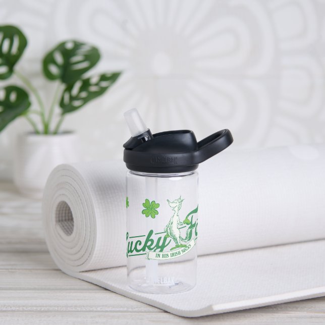 Dr. Seuss | Glücklicher Fox in seinen irischen Soc Trinkflasche (Yoga)