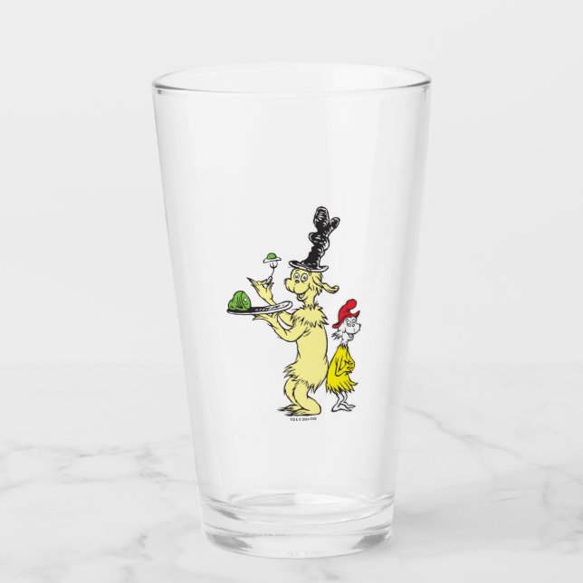 Dr. Seuss Green Eggs and | Friend & Sam-I-Am Glas (Vorderseite)