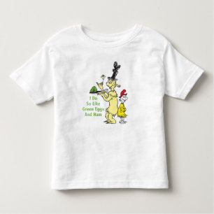 Dr. Seuss Green Eggs and Friend & Sam-I-Am Kleinkind T-shirt