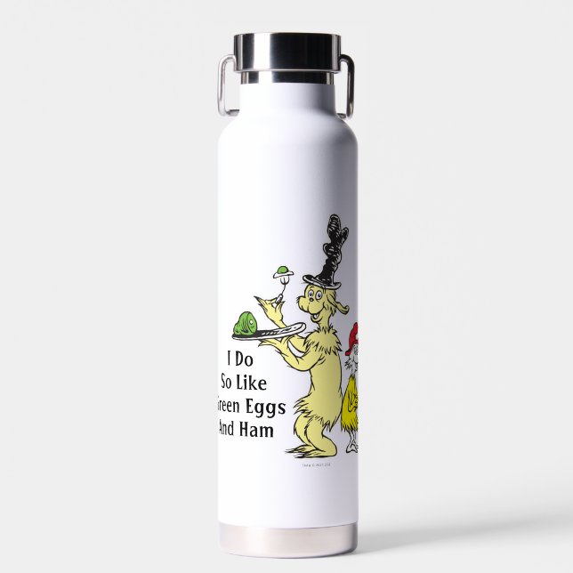 Dr. Seuss Green Eggs and | Friend & Sam-I-Am Trinkflasche (Vorne)
