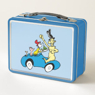 Dr. Seuss Green Eggs and Ham Charaktere im Auto Metall Brotdose