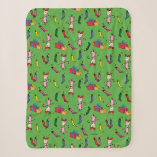 Dr. Seuss Grinch Cindy-Lou Who Muster Sherpadecke