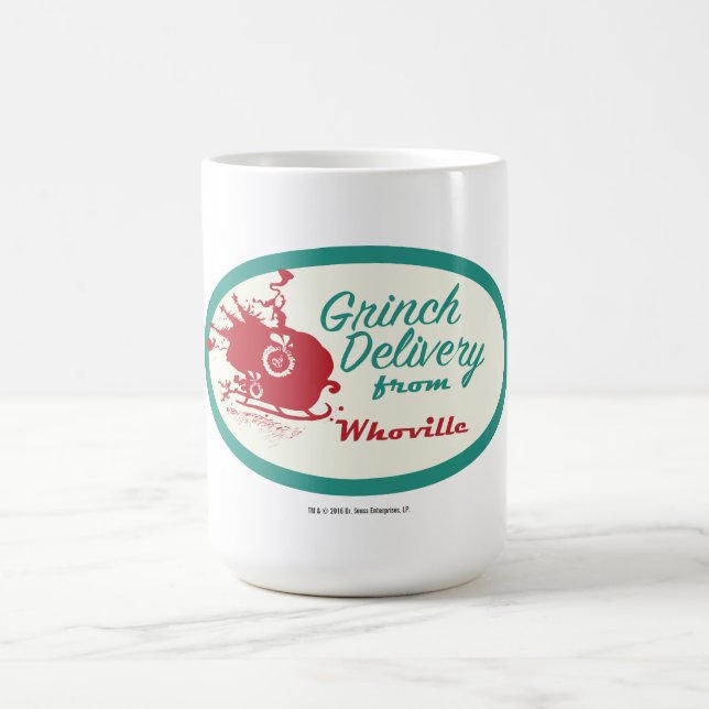 Dr. Seuss | Grinch Delivery von Who-ville Tasse (Mittel)