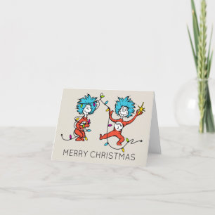 Dr. Seuss   Grinch   Dinger Eins Dinger Zwei tanze Feiertagskarte