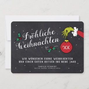 Dr. Seuss Grinch - Fröhliche Weihnachten Foto