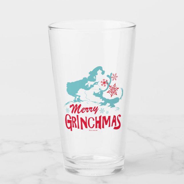 Dr. Seuss | Grinch - Fröhliche Weihnachten Glas (Vorderseite)