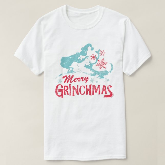 Dr. Seuss | Grinch - Fröhliche Weihnachten T-Shirt (Design vorne)