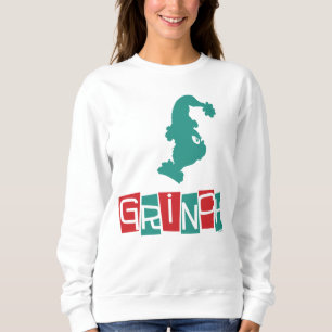 Dr. Seuss   Grinch - Rot & Grün Sweatshirt
