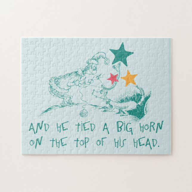 Dr. Seuss | Grinch und Max Puzzle (Horizontal)