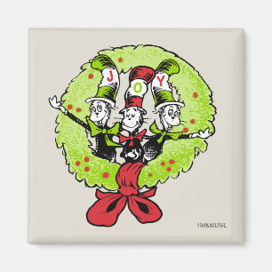 Dr. Seuss Grinch Who-ville Weihnachtsfreude Magnet