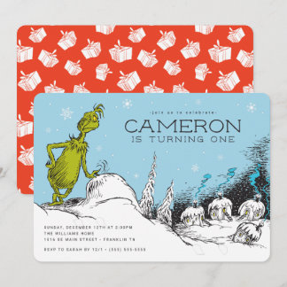 Dr. Seuss | Grinch Winter Geburtstag