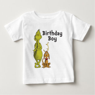 Dr. Seuss   Grinch Winter Geburtstag Baby T-shirt