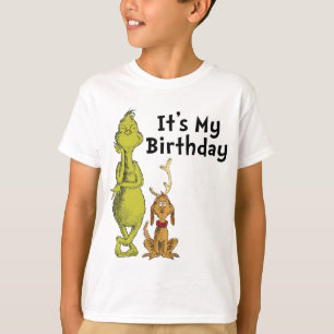 Dr. Seuss   Grinch Winter Geburtstag T-Shirt