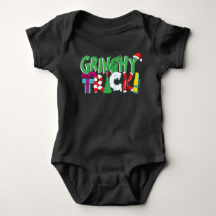 Dr. Seuss   Grinchy Trick Baby Strampler