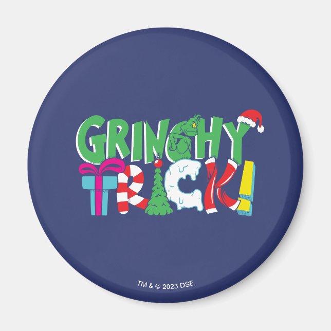 Dr. Seuss | Grinchy Trick Magnet (Vorne)