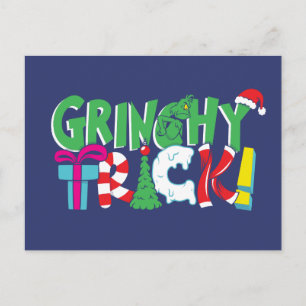Dr. Seuss   Grinchy Trick Postkarte
